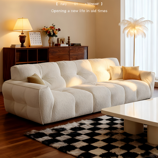 JOY HOME Sofa in White
