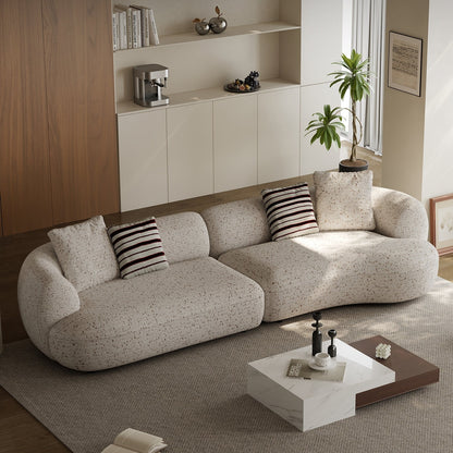 JOY HOME Sofa: Fleece Fabric Overstuffed Multifunction Sofa set for Livingroom Office in Dubai
