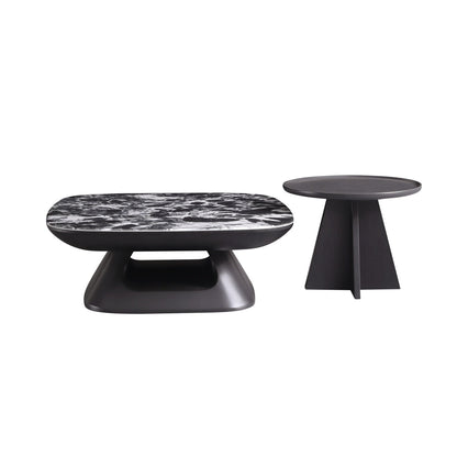 JOY HOME Coffee Table: Space-Saving Nesting Table Set for Modern Living Room in Dubai showroom