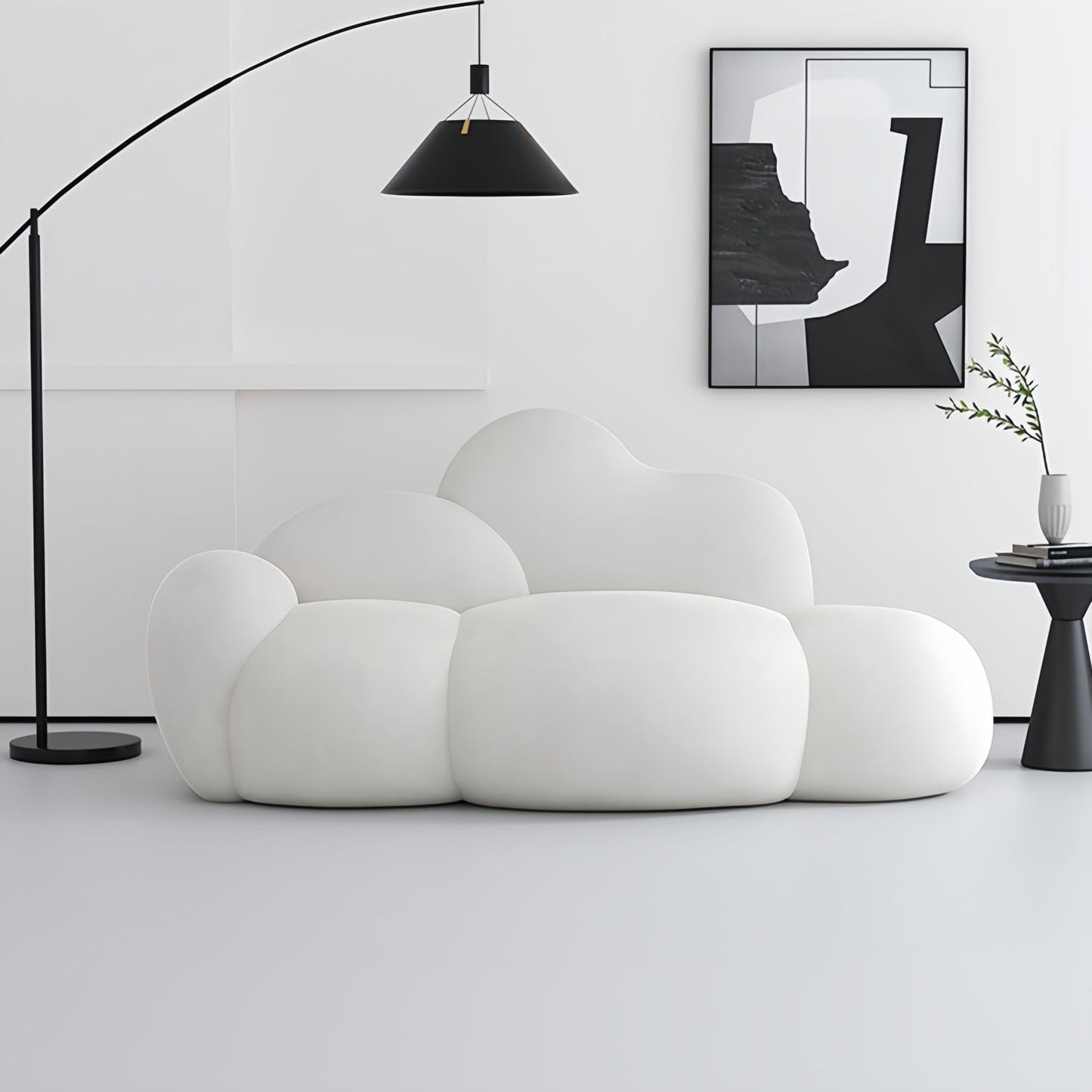JOY HOME Sofa in White