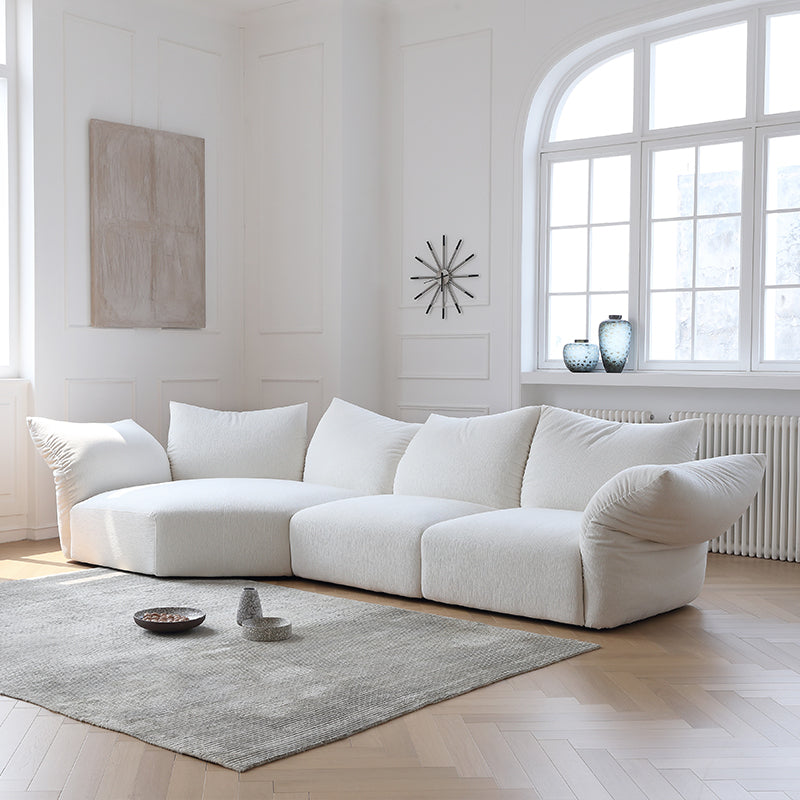 JOY Home Fleece Fabric Overstuffed Multifunction  Sofa Chair set for Livingroom Office