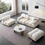 Load image into Gallery viewer, JOY Home Fleece Fabric Overstuffed Multifunction  Sofa Chair set for Livingroom Office