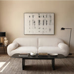 Load image into Gallery viewer, JOY Home Fleece Fabric Overstuffed Multifunction Cloud shaped Sofa Chair set for Livingroom Office
