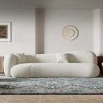 Load image into Gallery viewer, JOY Home Light Luxury Fabric Cloud Shaped Sofa set for Livingroom
