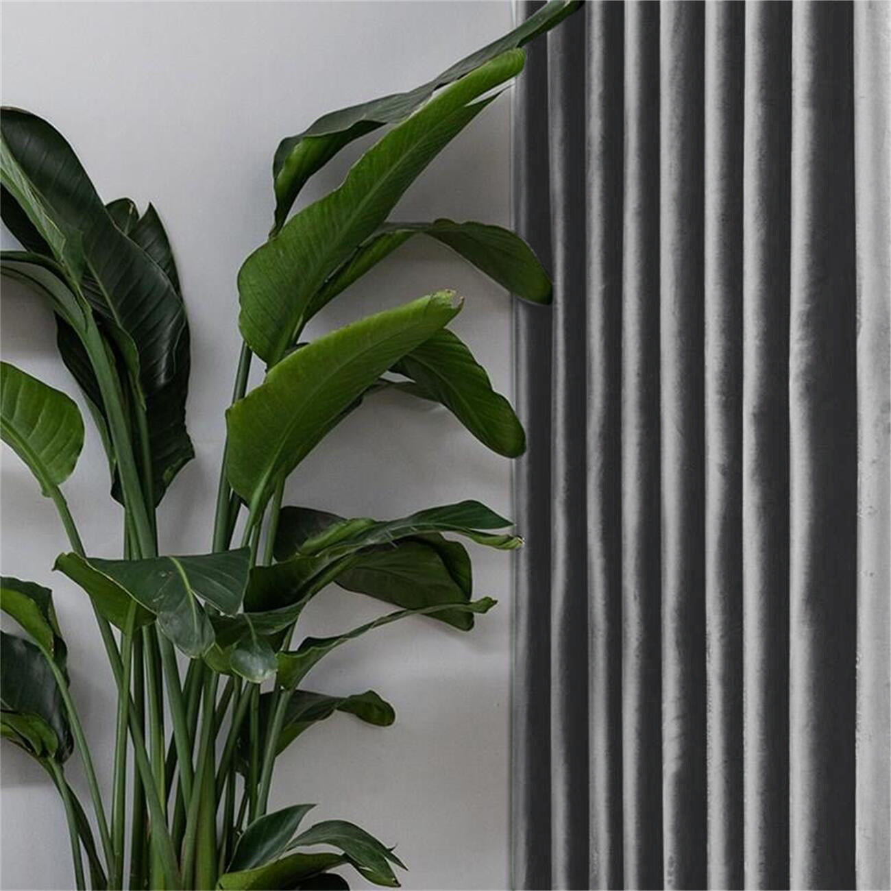 60% Blackout Curtains 2 Panels | 7 Color Options Available