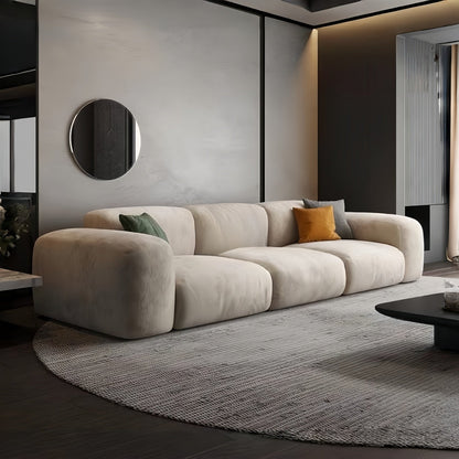 JOY HOME Sofa — Wood / Beige / Sectional