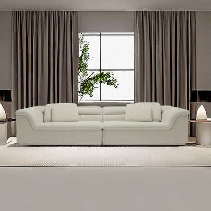 JOY Home Fleece Fabric Overstuffed Multifunction Cloud shaped Sofa Chair set for Livingroom Office