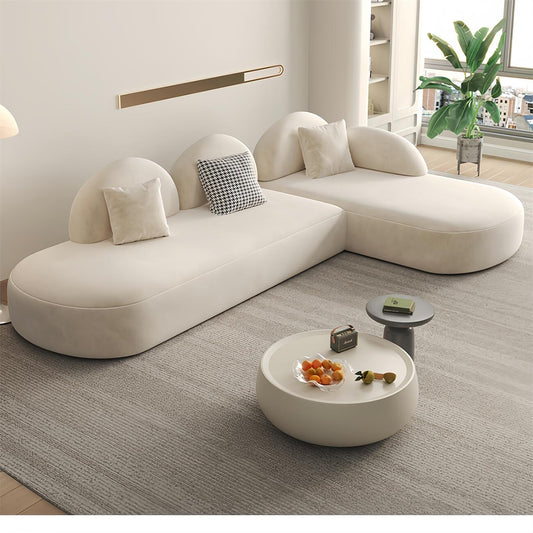 JOY HOME Sofa: Fleece Fabric Overstuffed Multifunction Sofa set for Livingroom Office in Dubai