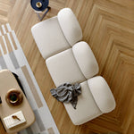 Load image into Gallery viewer, JOY Home Light Luxury Fabric Cloud Shaped Sofa set for Livingroom
