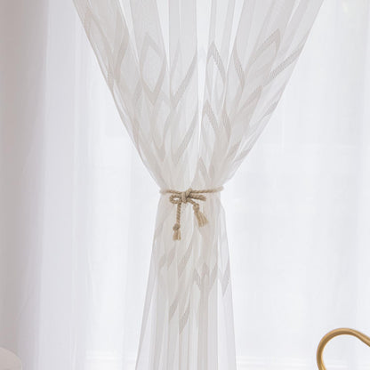 2 Panels Sheer Color Chiffon Tulle Light Window Textile Curtains Drapes for Bedroom Livingroom