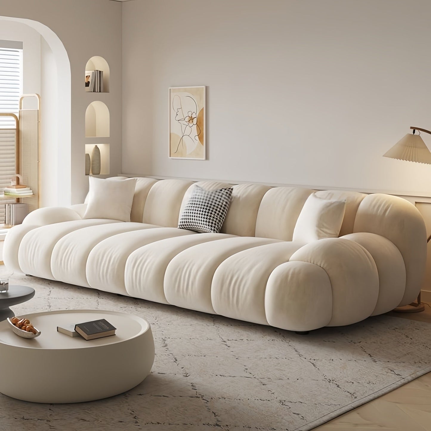 JOY HOME Sofa in Beige