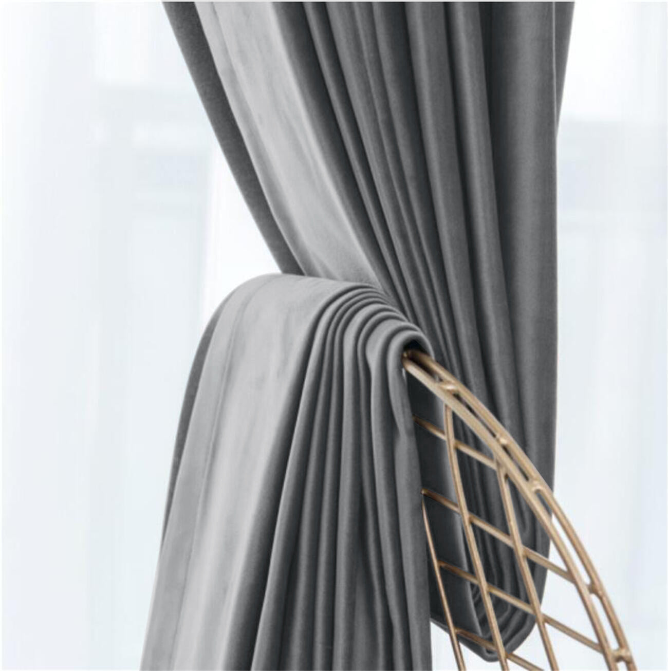 60% Blackout Curtains 2 Panels | 7 Color Options Available