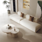 Load image into Gallery viewer, JOY Home Light Luxury Linen Cotton  Fabric Cloud Shaped Sofa set for Livingroom
