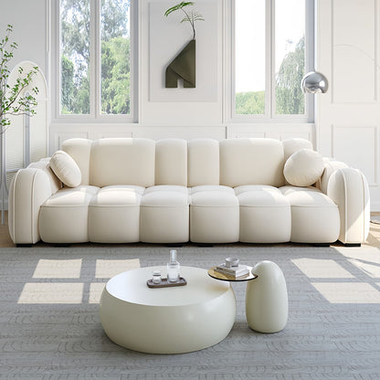 JOY Home Light Luxury Fabric Cloud Shaped Sofa set for Livingroom