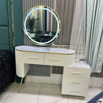 JOY Home Bedroom Furniture Bed Frame with Mattress Bedside table Dresser