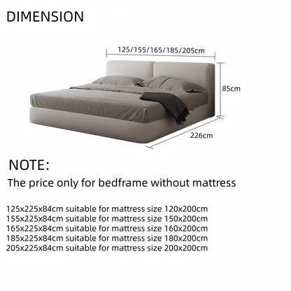 JOY HOME Bed in Natural