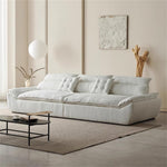 Load image into Gallery viewer, JOY Home Light Luxury Linen Cotton  Fabric Cloud Shaped Sofa set for Livingroom
