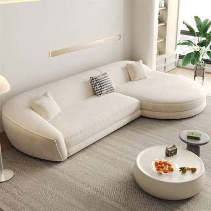 JOY Home Fleece Fabric Overstuffed Multifunction Sofa set for Livingroom Office