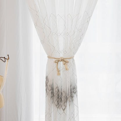 Sheer Voile Curtains 2 Panels | Lightweight Elegant Design