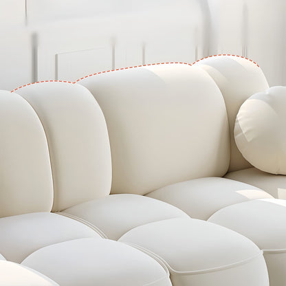 JOY Home Light Luxury Fabric Cloud Shaped Sofa set for Livingroom