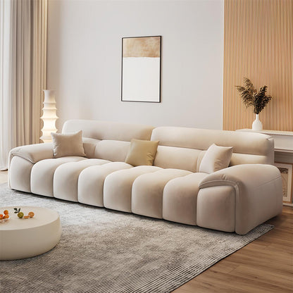 JOY Home Light Luxury Fabric Cloud Shaped Sofa set for Livingroom