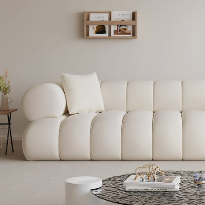 JOY Home Fleece Fabric Overstuffed Multifunction Cloud shaped Sofa Chair set for Livingroom Office