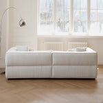 Load image into Gallery viewer, JOY Home Fleece Fabric Overstuffed Multifunction Sofa set for Livingroom Office

