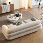 Load image into Gallery viewer, JOY Home Light Luxury Fabric Cloud Shaped Sofa set for Livingroom
