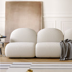 Load image into Gallery viewer, JOY Home Light Luxury Fabric Cloud Shaped Sofa set for Livingroom
