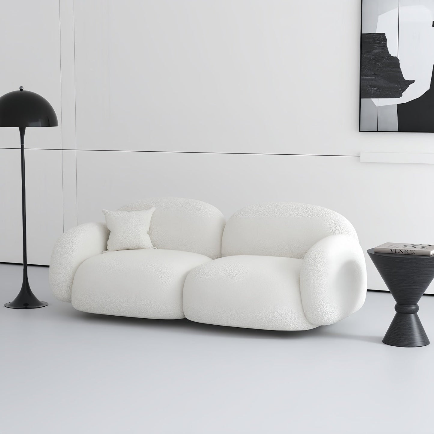 JOY HOME Sofa in White