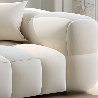JOY Home Light Luxury Fabric Cloud Shaped Sofa set for Livingroom