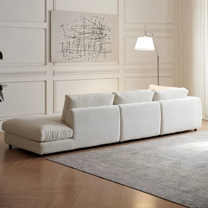 JOY HOME Sofa — Linen / Wood / Beige