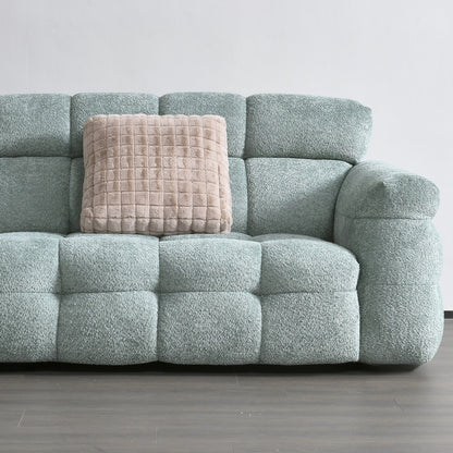 JOY Home Fleece Fabric Overstuffed Multifunction Cloud shaped Sofa Chair set for Livingroom Office