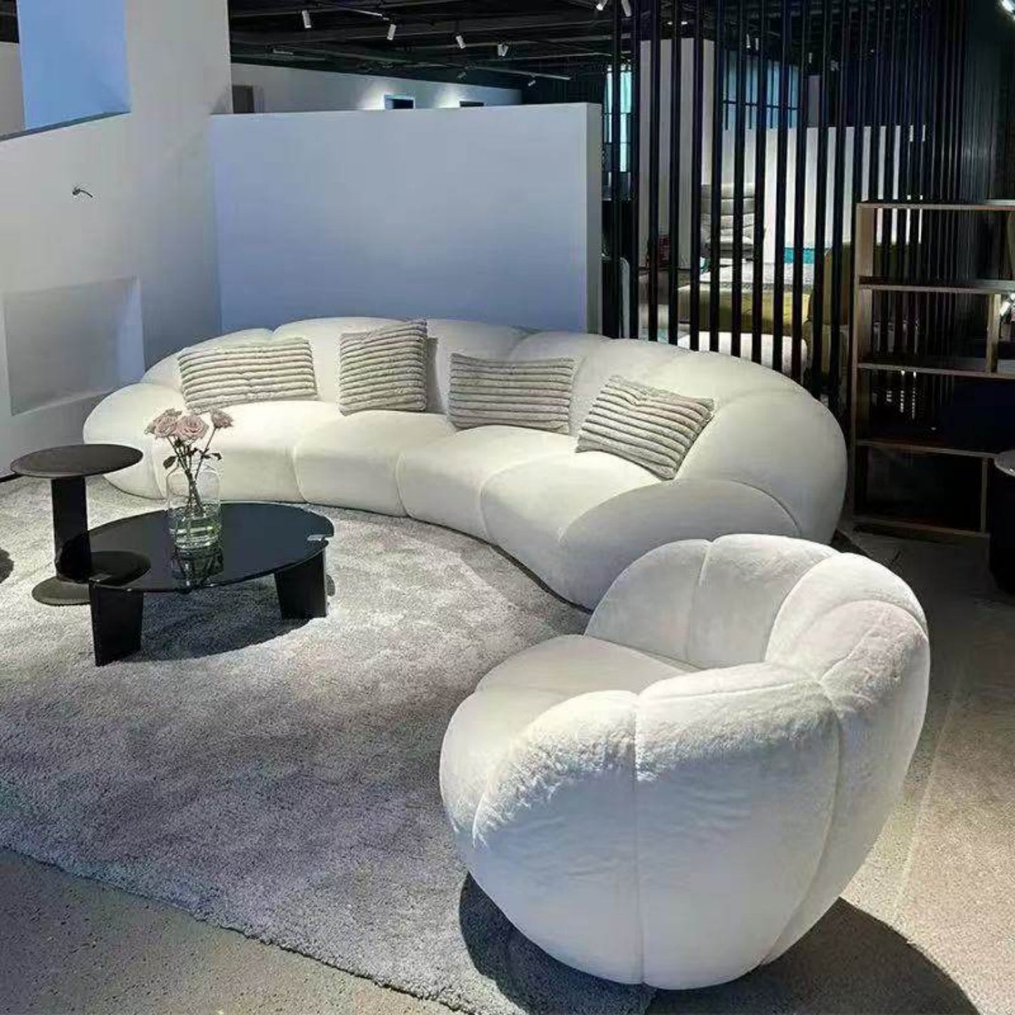 JOY HOME Sofa in White