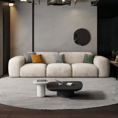 JOY HOME Sofa — Wood / Beige / Sectional