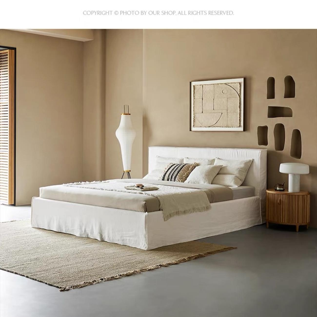 AAH Home Bed Frame Modern King Queen Size for bedroom Without Mattress AAH HOME