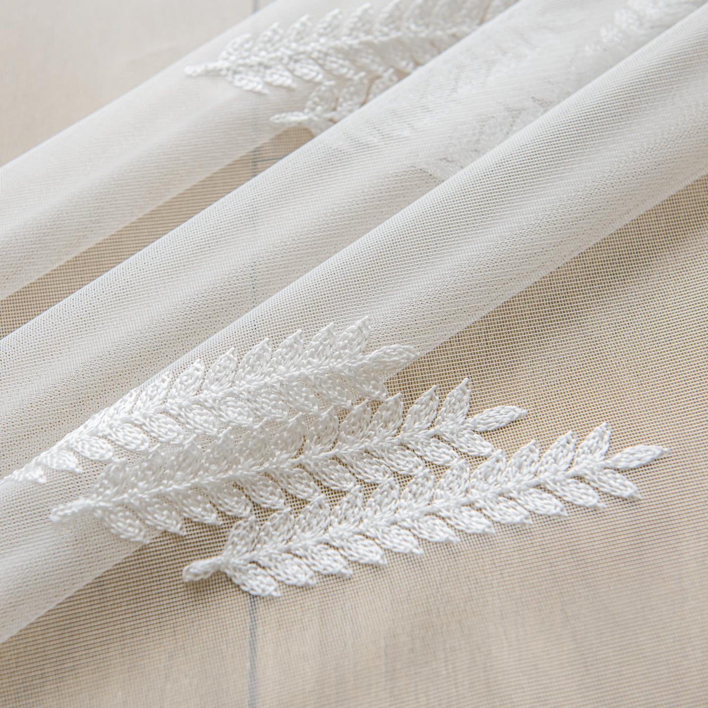 Sheer Voile Curtains 2 Panels | Lightweight Elegant Design