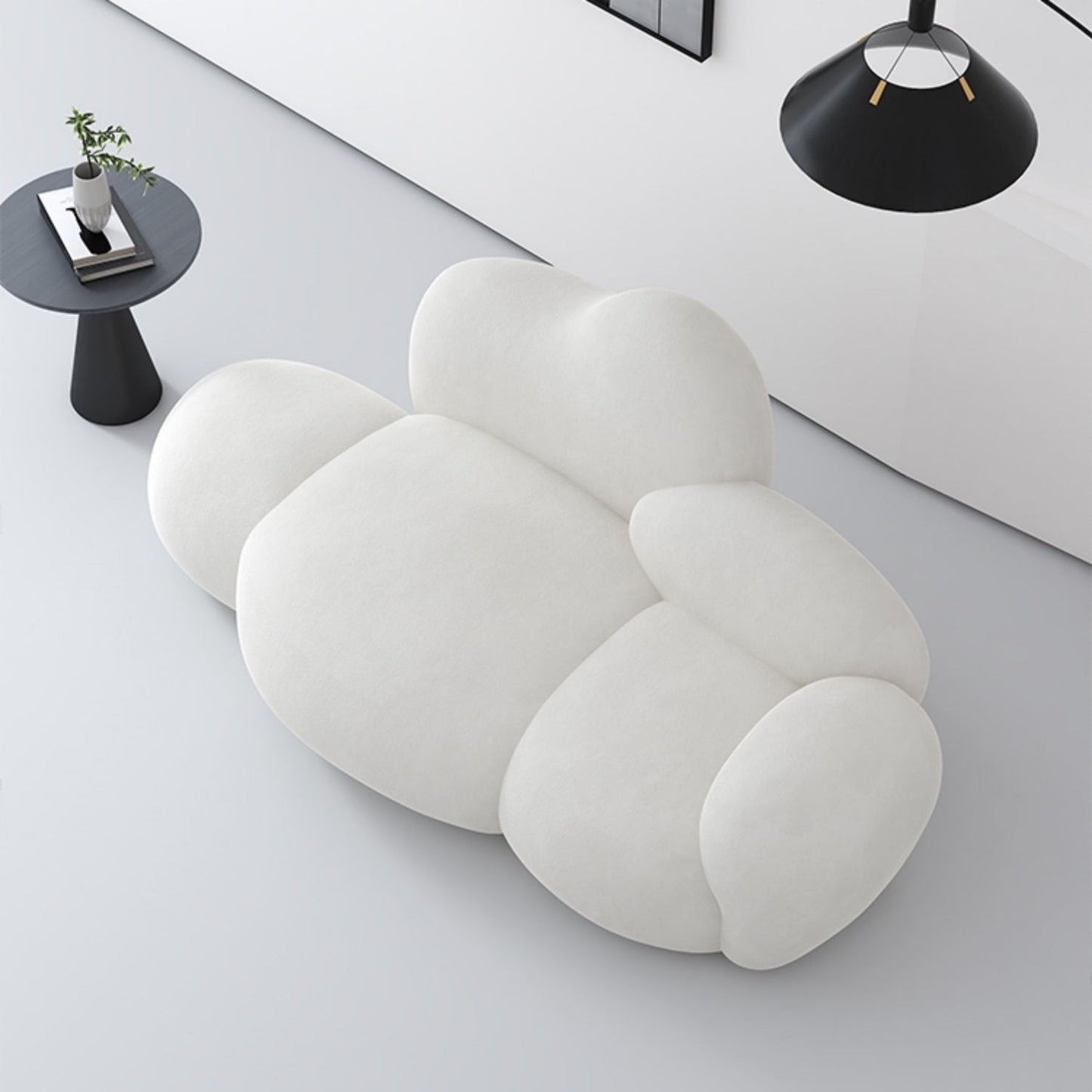 JOY HOME Sofa in White