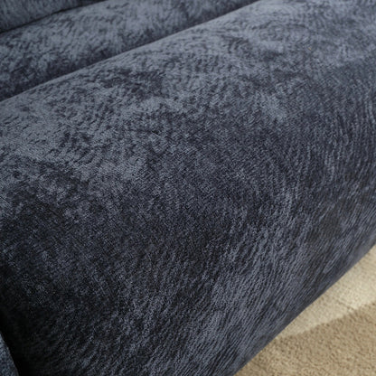 JOY Home Fleece Fabric Overstuffed Multifunction Cloud shaped Sofa Chair set for Livingroom Office