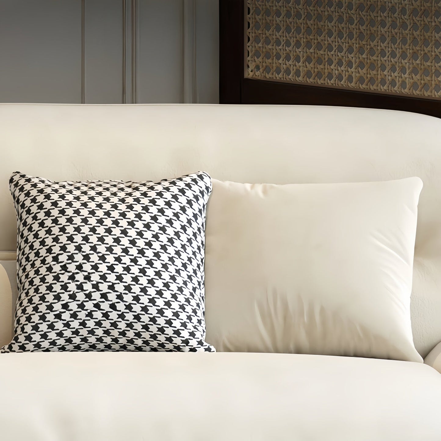 JOY Home Light Luxury Fabric Cloud Shaped Sofa set for Livingroom