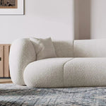 Load image into Gallery viewer, JOY Home Light Luxury Fabric Cloud Shaped Sofa set for Livingroom

