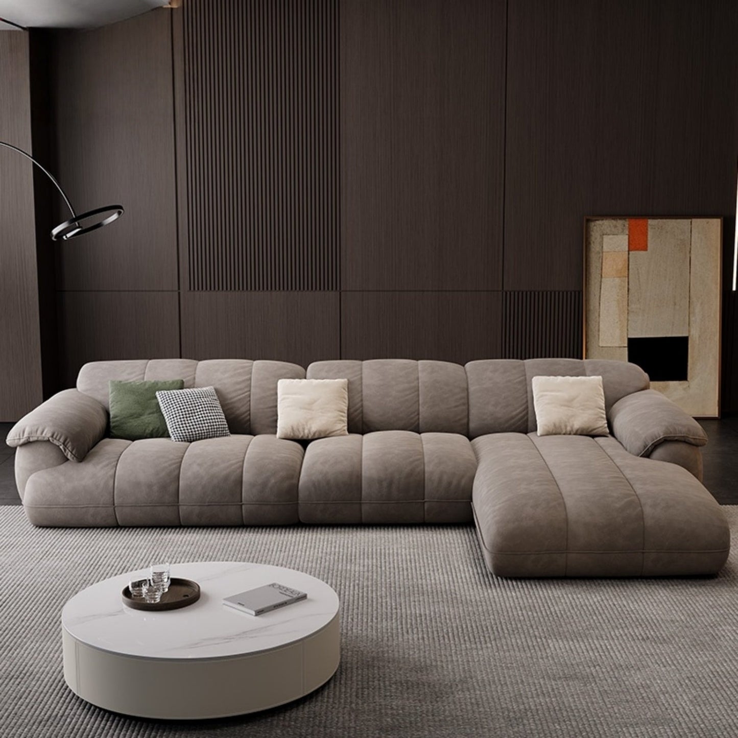 JOY HOME Sofa in Beige