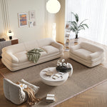 Load image into Gallery viewer, JOY Home Light Luxury Fabric Cloud Shaped Sofa set for Livingroom
