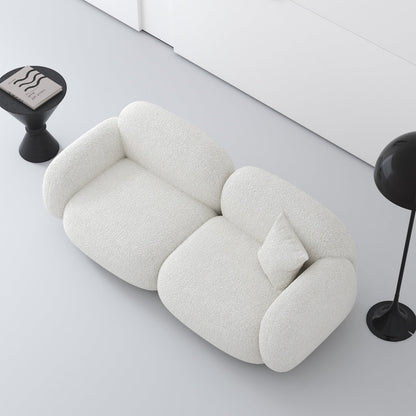 JOY HOME Sofa in White