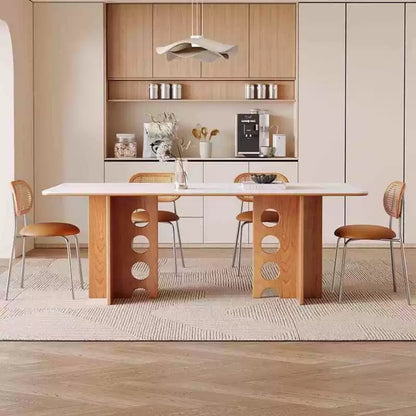 JOY HOME Dining Table: Elegant Dining Table for Modern Dining Room Without Chairs in Dubai show
