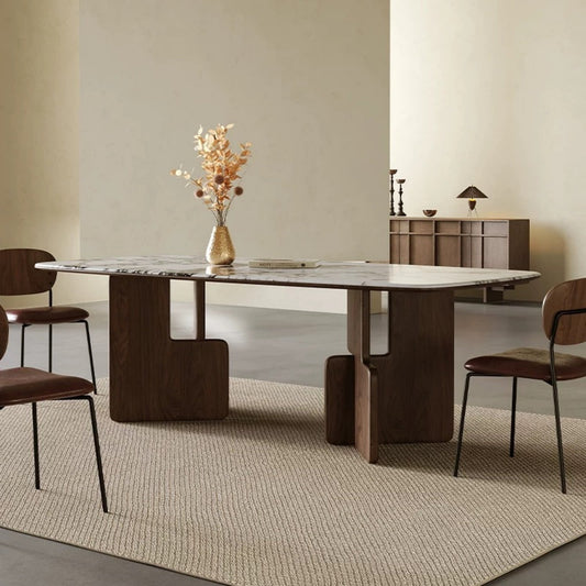 JOY HOME Dining Table: Elegant Dining Table for Modern Dining Room Without Chairs in Dubai show