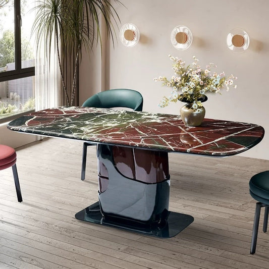 JOY HOME Dining Table: Elegant Dining Table for Modern Dining Room Without Chairs in Dubai show