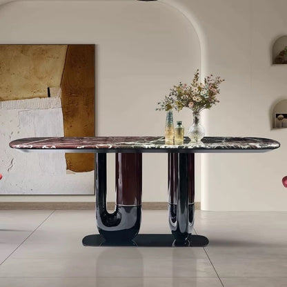 JOY HOME Dining Table: Elegant Dining Table for Modern Dining Room Without Chairs in Dubai show
