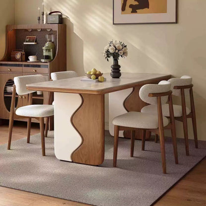 JOY HOME Dining Table: Elegant Dining Table for Modern Dining Room Without Chairs in Dubai show