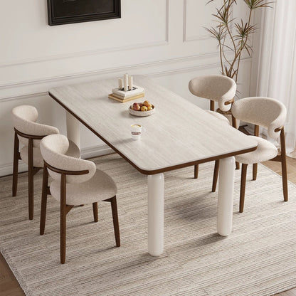 JOY HOME Dining Table: Elegant Dining Table for Modern Dining Room Without Chairs in Dubai show